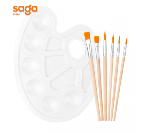 Художественные кисти 6+1 KW-B-198.