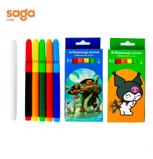 Фломастер Nukte 15405-5+1цв