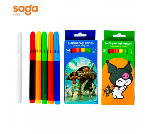 Фломастер Nukte 15405-5+1цв