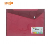 Папка на кнопке, формат-А4, 150мик 12х  6630.