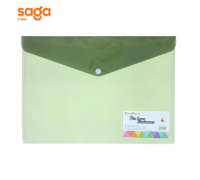 Папка на кнопке, формат-А4, 150мик 12х  6627