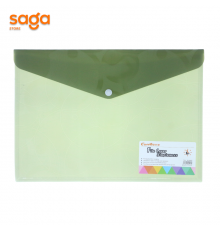 Папка на кнопке, формат-А4, 150мик 12х  6627