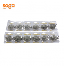 Краб для волос железный  P3129. (блок)