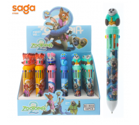 Ручка шариковая Зверополис 10в1 36/1296 8032.