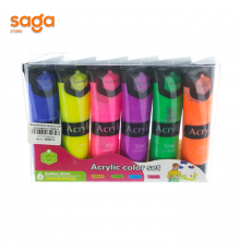 Акриловая краска для рисования 7356А 6цв