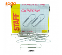 Скрепки 22мм STAFF 10/500 220302