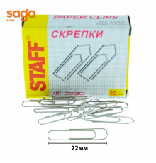 Скрепки 22мм STAFF 10/500 220302