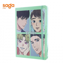 Блокнот на резинке А5, 100 листов 707-23