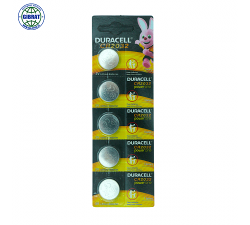 Батарейка "Duracell-2032" 3V, в упаковке-5шт.