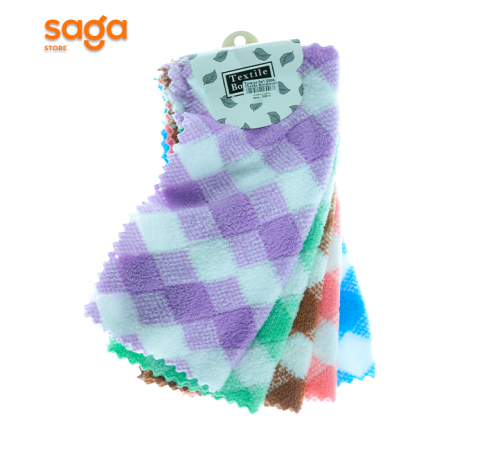 Набор хозяйственных тряпок-5шт.  0068. (Textile Boutique)