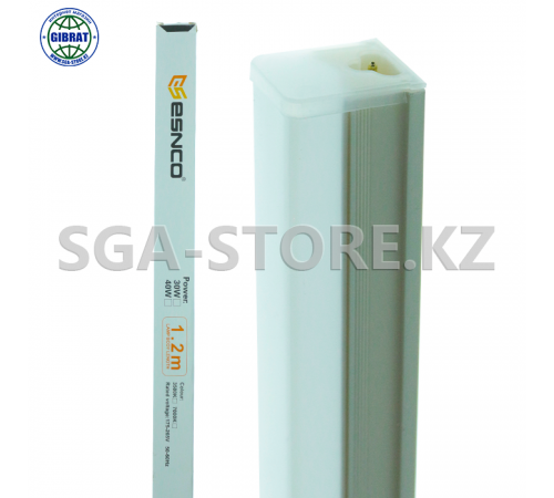 Светильник линейный светодиодный, длина-120см, 40W 6500к Т8