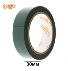 Клейкая лента-скотч, двухсторонняя, губка, 3см, в блоке-8шт, в коробке-96шт.