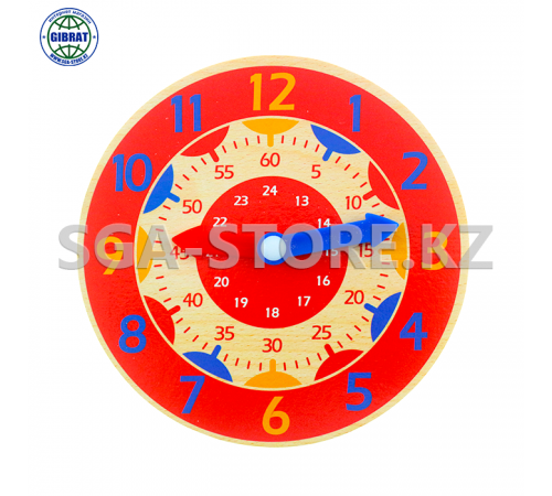 Развивашка "Изучаем время", 14см, 345.
