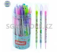 Ручка шариковая "Ellott", 1мм, синий,  в упаковке-50шт. 811.