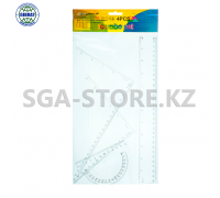 Линейки в наборе, 30см, пластиковые, 9130.