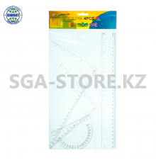 Линейки в наборе, 30см, пластиковые, 9130.