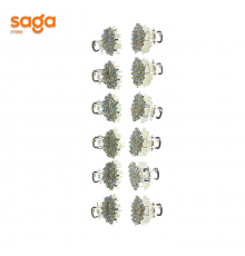 Краб для волос железный  P2854. (блок)