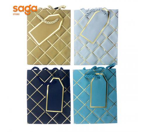 Пакет бумажный 12*15*7см 1/12/1200