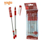Ручка шариковая LUVA Finegrip, красная, 0,7 мм, CL 388 (500шт) цена за 5шт