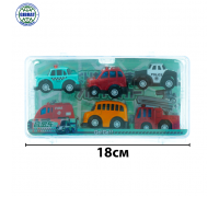 Машина металлическая в наборе-6шт. 793.