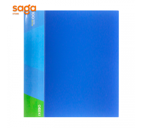 Файл пластиковый, с вкладышами, А4, 100л.