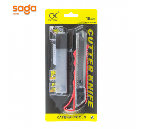 Канцелярский нож с запаской 18мм, 814 1/288