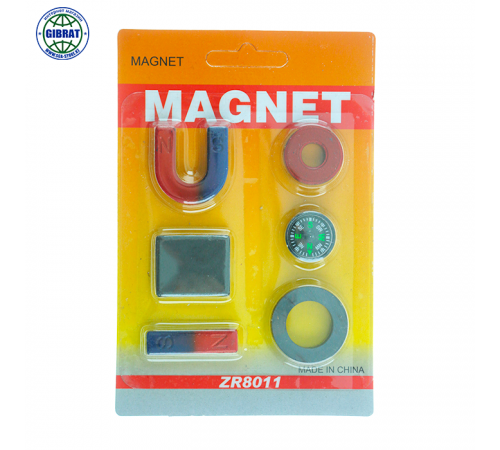 Магнитные фигурки в наборе-6шт. 8011