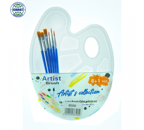 Палитра и кисточка 8009.