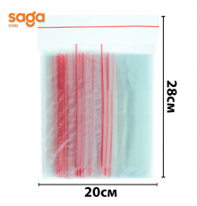 Пакет с замком «Zip-Lock», 1кг, размер-20*28см.