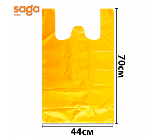 Пакет/Майка "Красный большой", 70*44см, в пачке-20шт. 999