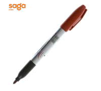 Маркер перманентный красный , в упаковке-10шт. 2004