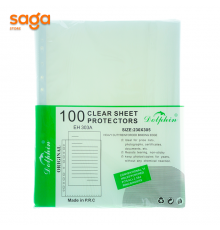 Файл вкладыш, толщина-60 микрон, 100шт, формат-А4