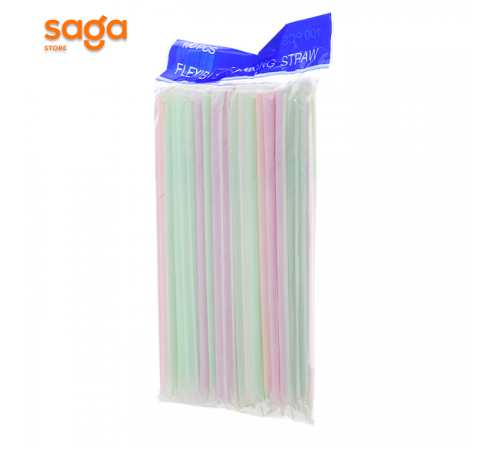 Трубочки для напитков, в индивидуальной упаковке 1/100