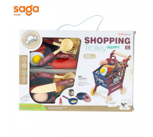 Корзина Тележка в коробке 7715-1