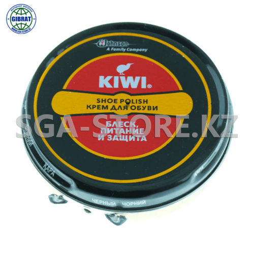 Крем для обуви "KIWI", черный, 50мл.