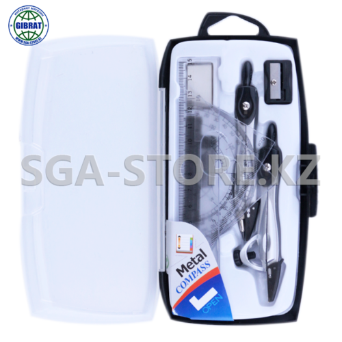Циркуль-Готовальня 2в1 2393