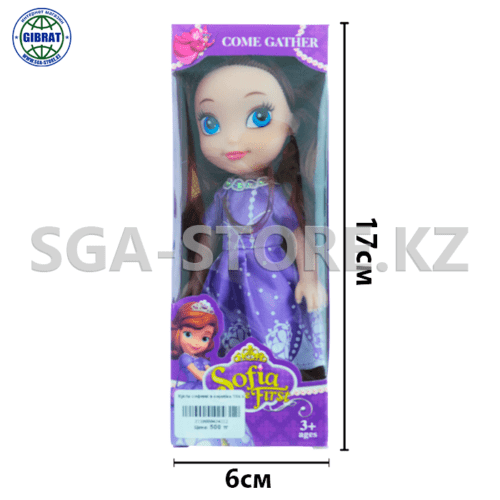 Кукла "София" в коробке 16х 6
