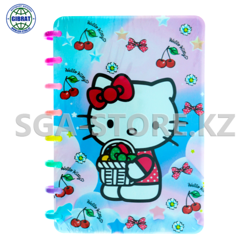 Блокнот детский "Hello Kitty", А5, в клетку, 101-2
