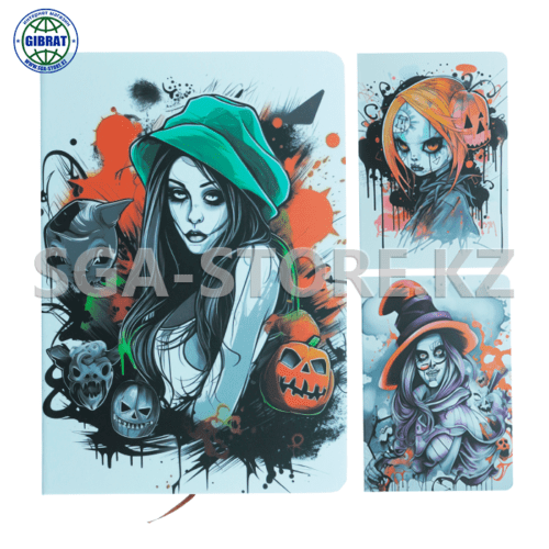 Блокнот "HALLOWEEN", А5, в клетку, SH-A52506