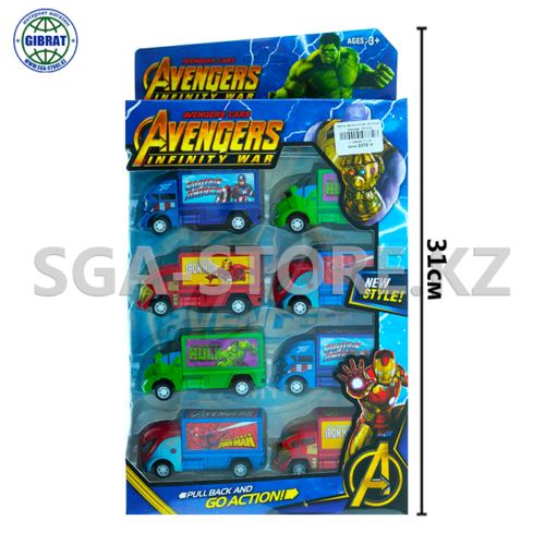 Набор машинок "Avengers" 757-16 A