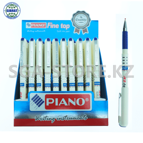 Ручка шариковая "Piano", 0.7мм, синий, в упаковке-50шт. РТ-228/08