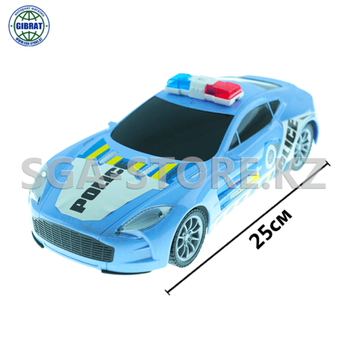 Машина инерционная  "Aston Martin ONE77 Police" 123-213