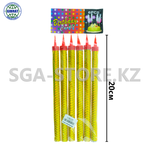 Свечи фейерверк для торта “Birthday Candle” 20см