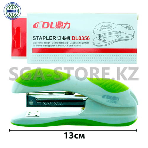 Степлер "DL", до 20 листов, 24/6 24/6, 0356