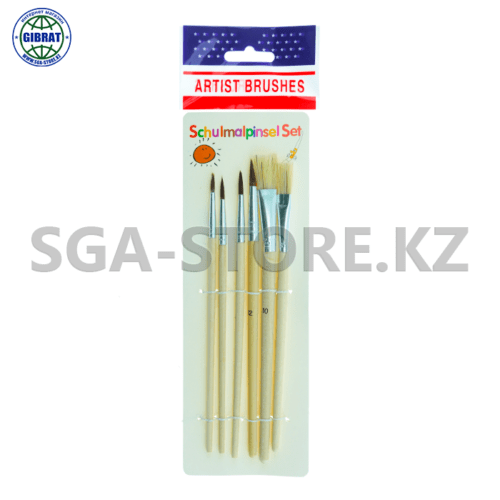 Художественные кисти "Artist brushes", в упаковке-6шт. 0401