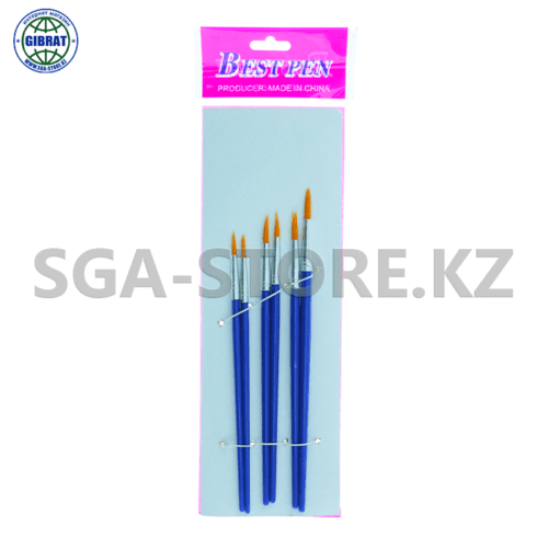 Художественные кисти "Best pen", в упаковке-6шт. 0550-6