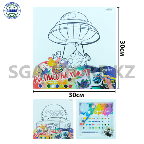 Роспись на холсте 30*30см