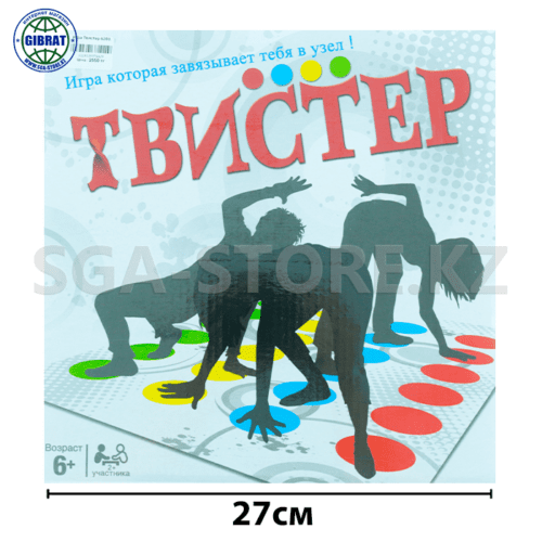 Игра Твистер, два участника, 6+,  6200.