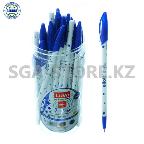 Ручка шариковая "Ellott-2107", 0,7mm, в упаковке-50шт.