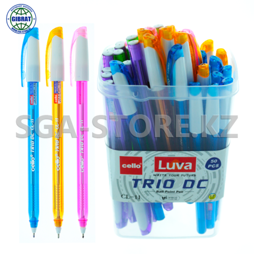 Ручка шариковая "Ellott Trio DC", 1.0mm, в упаковке-50шт.